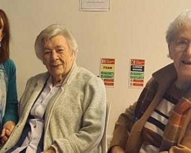 Carol Barry, Peggy Glennon and Veronica Kirwan